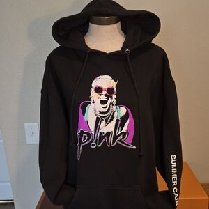 PINK 2023 Tour Black Graphic Hoodie